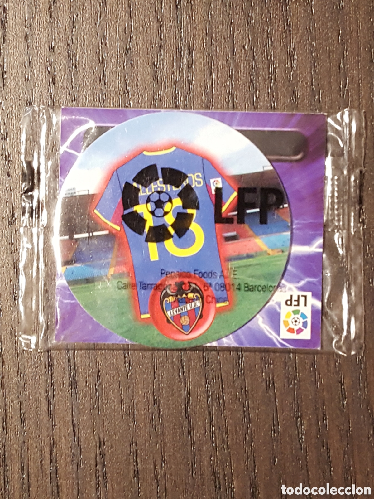 Cromos de F&uacute;tbol: TAZO DE FUTBOL - Ballesteros - Levante UD - LIGA MATUTANO 2011-2012/11-12 - Cheetos Matutano -