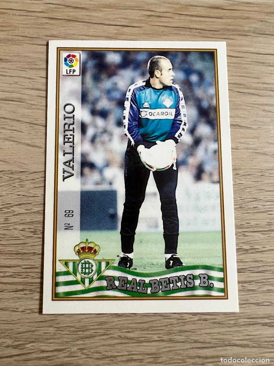 Fu&szlig;ball-Sticker: VALERIO N&ordm; 69 Mundicromo 97 98 Las Fichas de la Liga BETIS