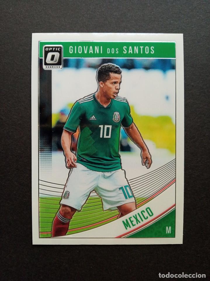 Fu&szlig;ball-Sticker: Optic GIOVANI DOS SANTOS Mexico BARCELONA Panini Am&eacute;rica Donruss Soccer 2018 2019 18 19 .