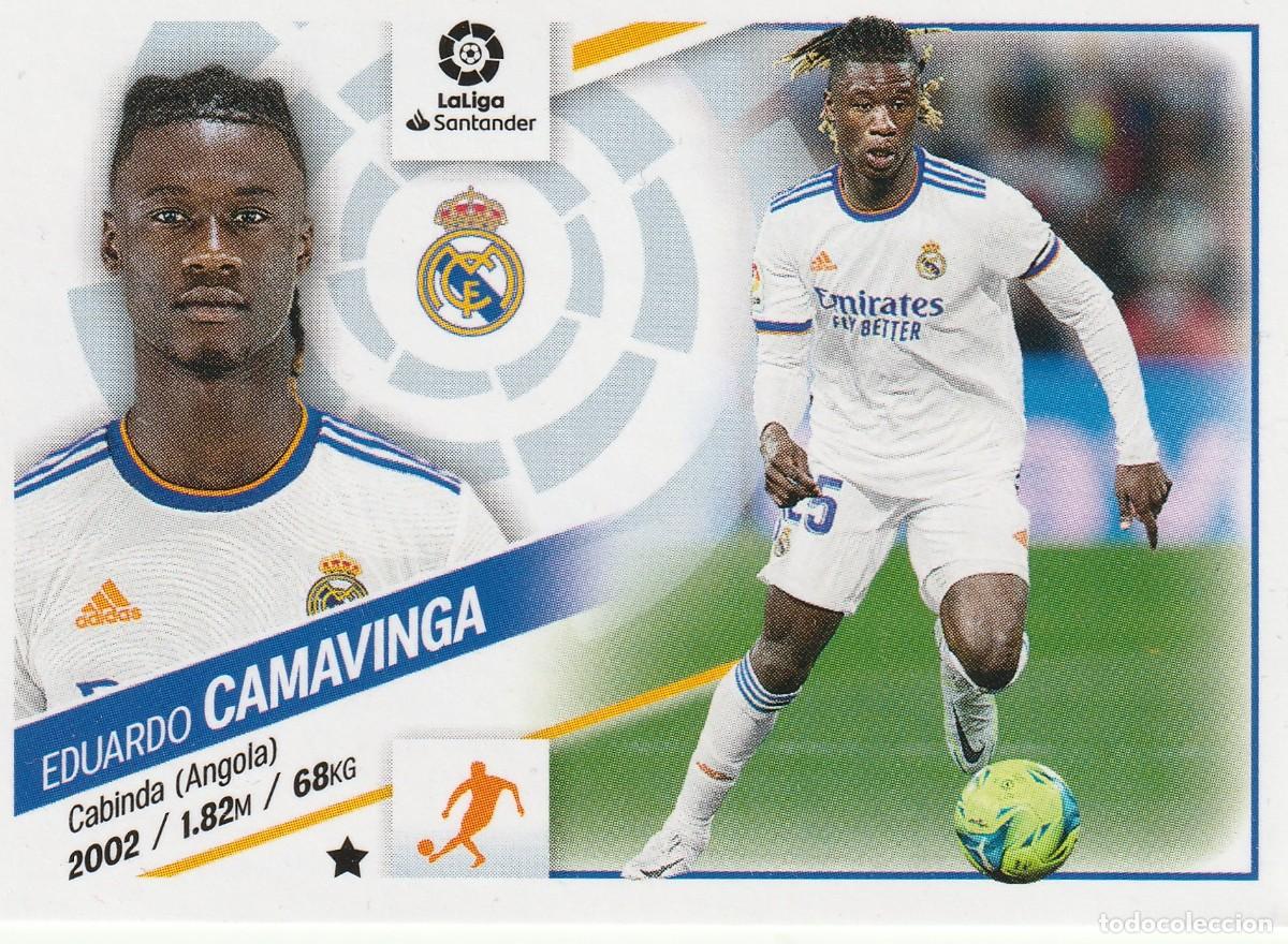 Cromos de f&uacute;tbol: ESTE 22-23 CAMAVINGA. NUNCA PEGADO. - Foto 1