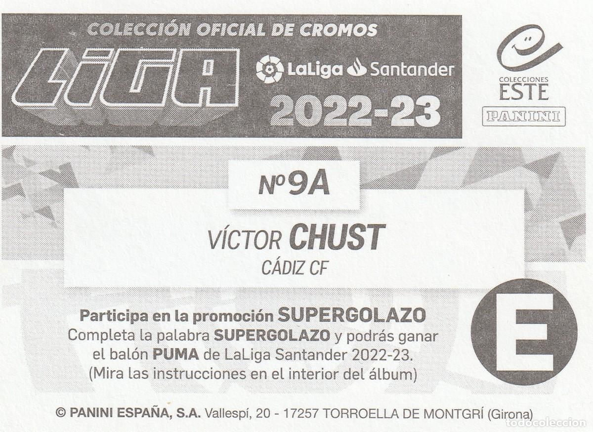 Cromos de f&uacute;tbol: ESTE 22-23 CHUST. NUEVO DE SOBRE. - Foto 2