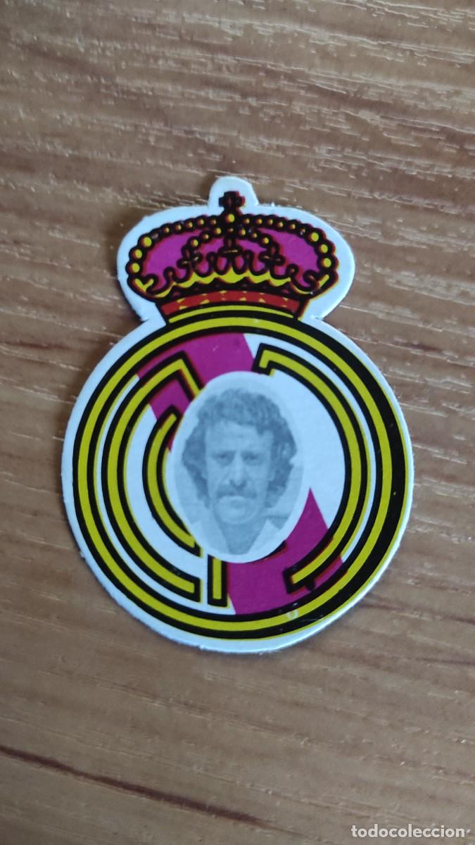 Cromos de F&uacute;tbol: Cromo f&uacute;tbol troquelado temporada 80-81 del Bosque Madrid
