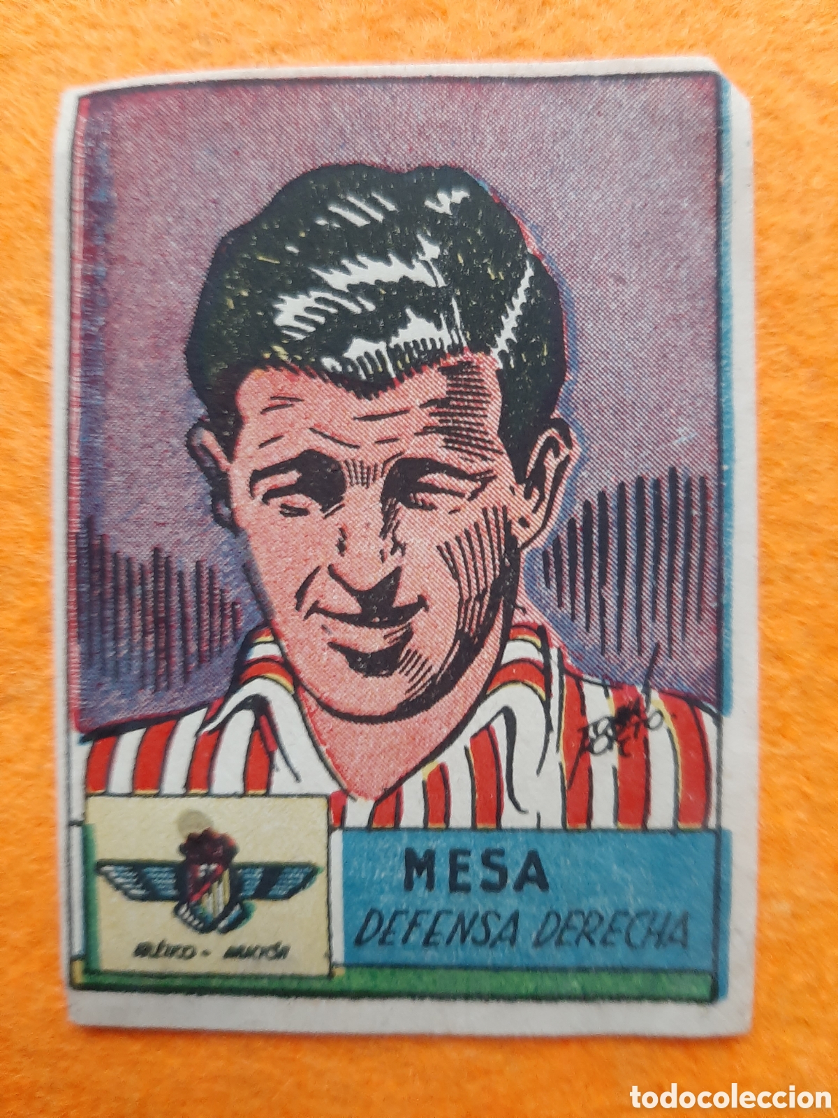 Fu&szlig;ball-Sticker: Mesa - Atl&eacute;tico Madrid ( Aviaci&oacute;n ) - Cromo Editorial Cisne - Liga Futbol 1941-1942, 41-42
