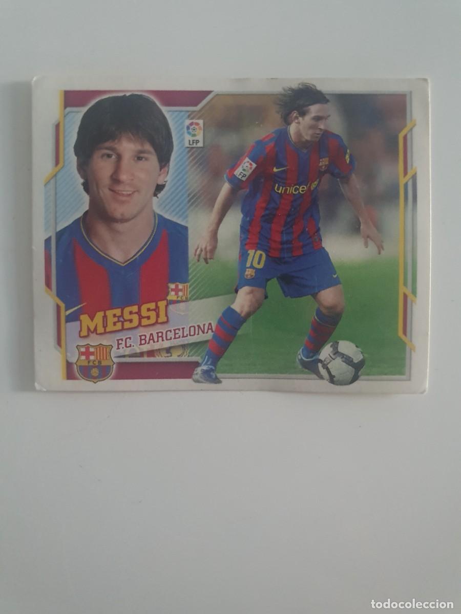 Cromos de F&uacute;tbol: Cromo Messi liga este 2010 2011 10 11