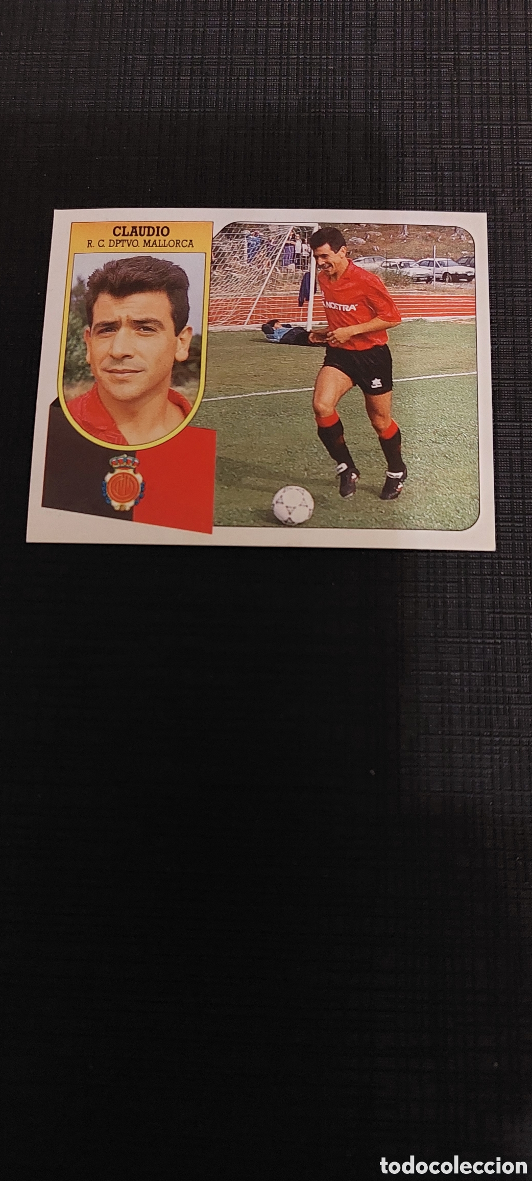 Cromos de f&uacute;tbol: Claudio baja 91/92 - Foto 1