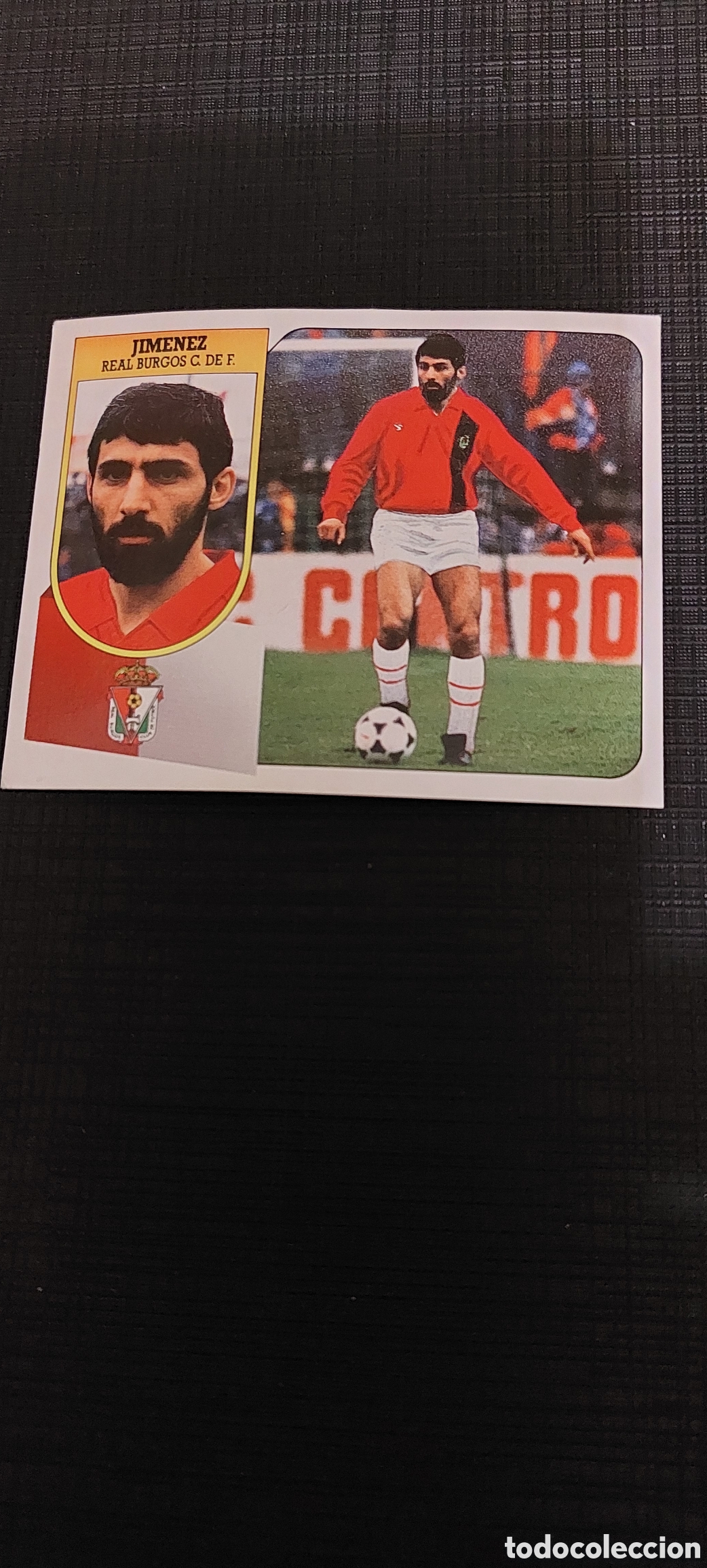 Cromos de f&uacute;tbol: Jim&eacute;nez 91/92 fichaje 19 - Foto 1