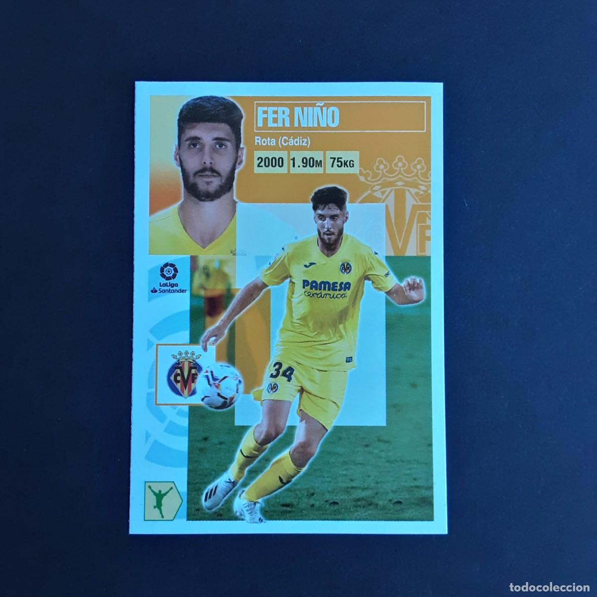 Football Stickers: MERCADO DE INVIERNO + ACTUALIZACION EDICIONES ESTE 2020 2021 20 21 N&ordm;38 FER NI&Ntilde;O-VILLARREAL