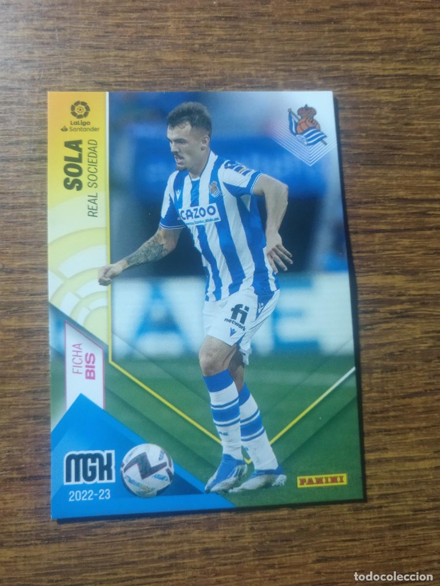 Cromos de F&uacute;tbol: 284 bis Sola Real Sociedad megacracks 2022/2023 22/23