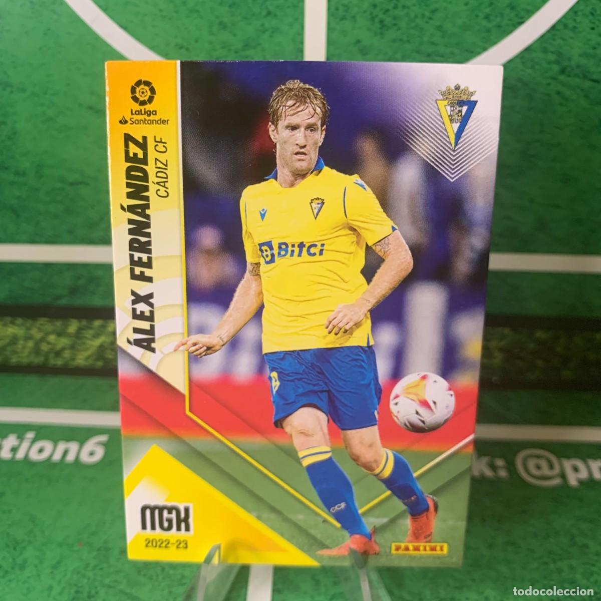 Fu&szlig;ball-Sticker: ALEX FERNANDEZ 113 - CADIZ - PANINI MGK MEGACRACKS LA LIGA 2022 2023 - NUEVA