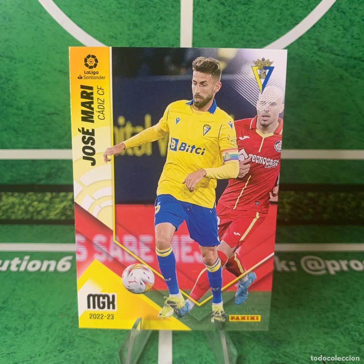 Fu&szlig;ball-Sticker: JOSE MARI 109 - CADIZ - PANINI MGK MEGACRACKS LA LIGA 2022 2023 - NUEVA