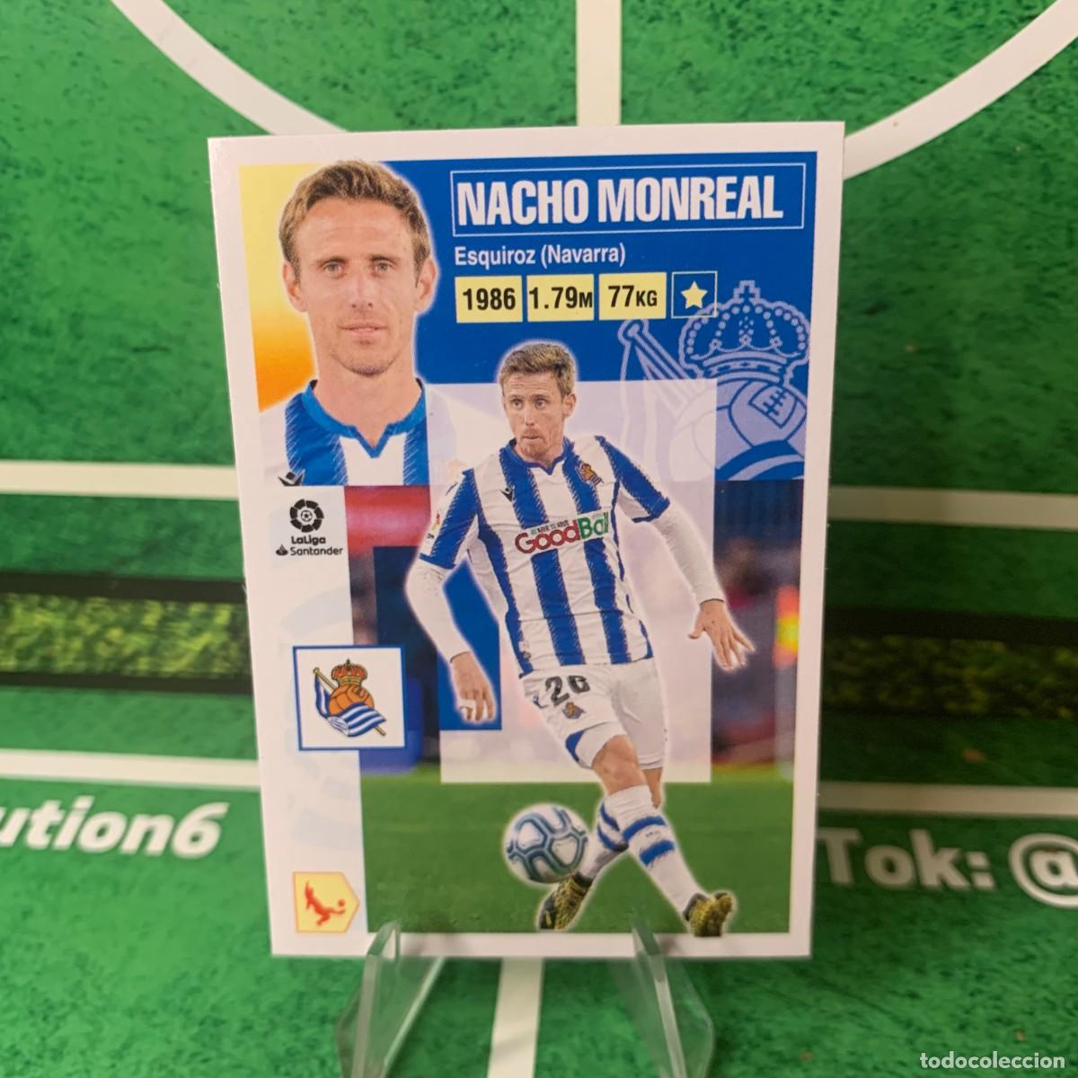 Cromos de F&uacute;tbol: MONREAL 8- REAL SOCIEDAD- PANINI LA LIGA ESTE 2020 2021 CROMO STICKER SIN PEGAR