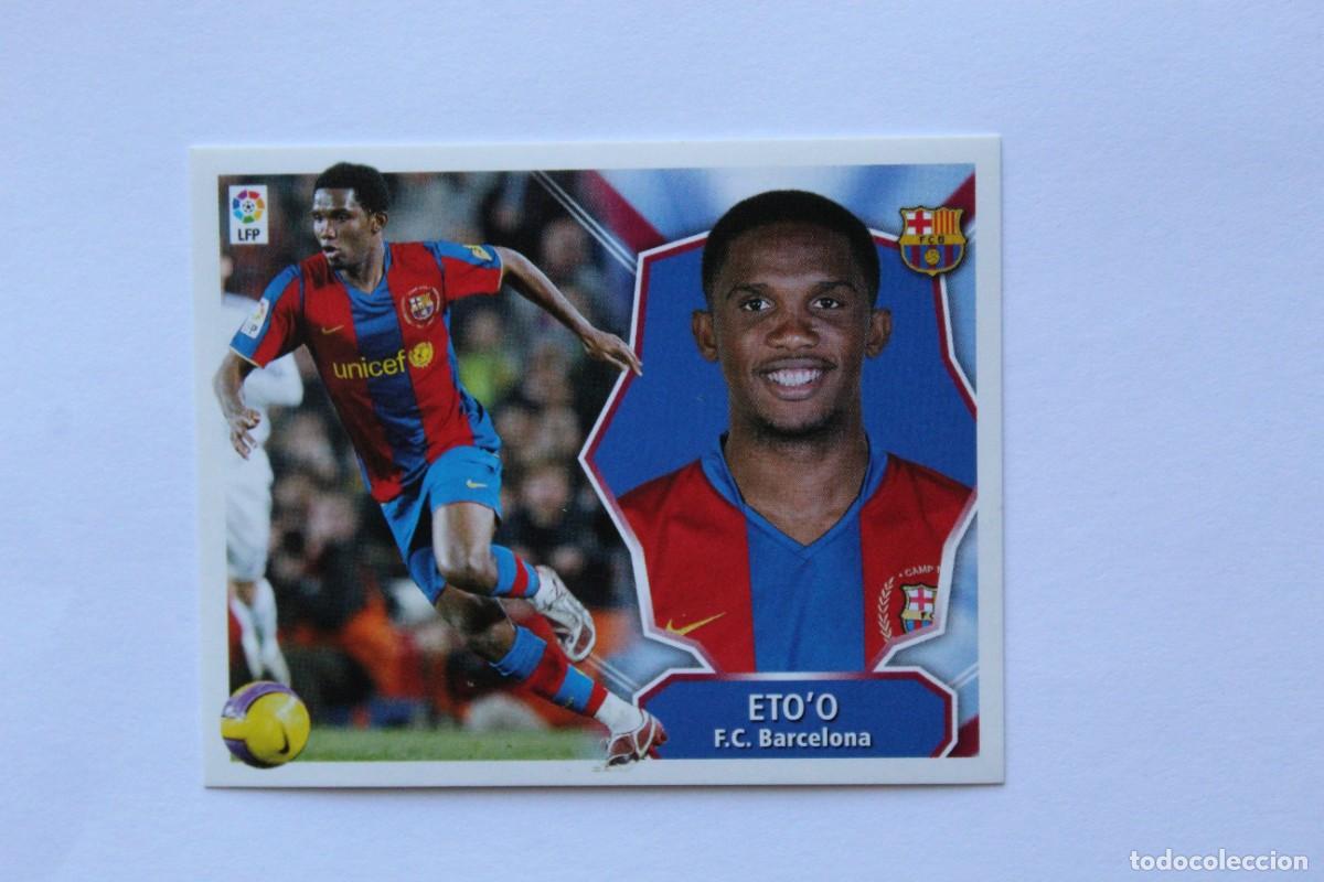 Cromos de f&uacute;tbol: ESTE 08 09 ETOO COLOCA - Foto 1