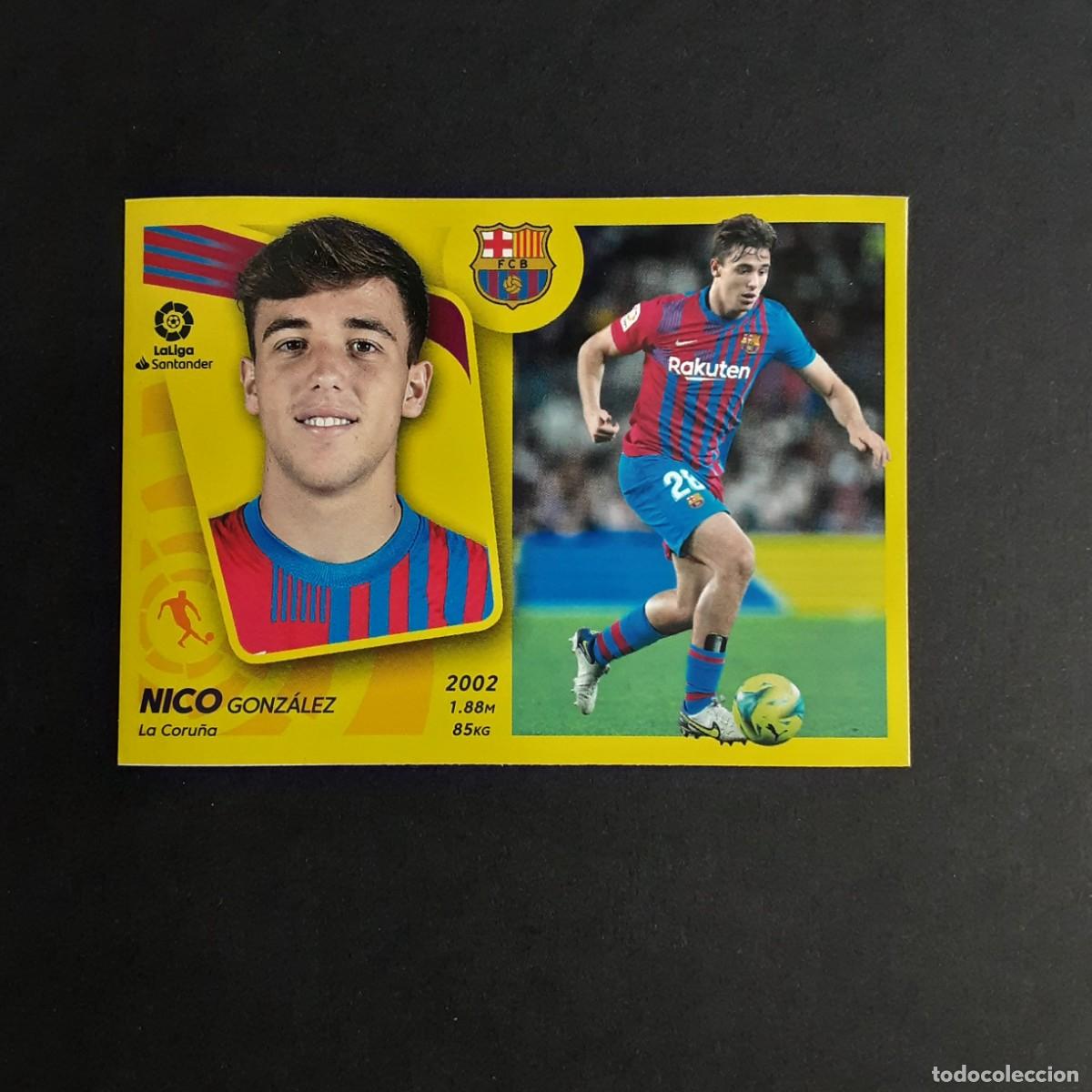 Fu&szlig;ball-Sticker: MERCADO DE INVIERNO + ACTUALIZACION EDICIONES ESTE 2021 2022 21 22 N&ordm;8 NICO-BARCELONA