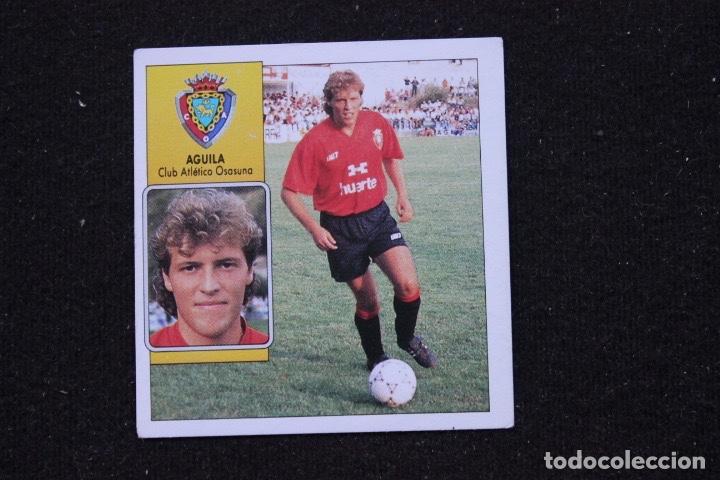 Cromos de f&uacute;tbol: Liga 92-93 Ediciones Este. Jugador del Osasuna Aguila. Nuevo