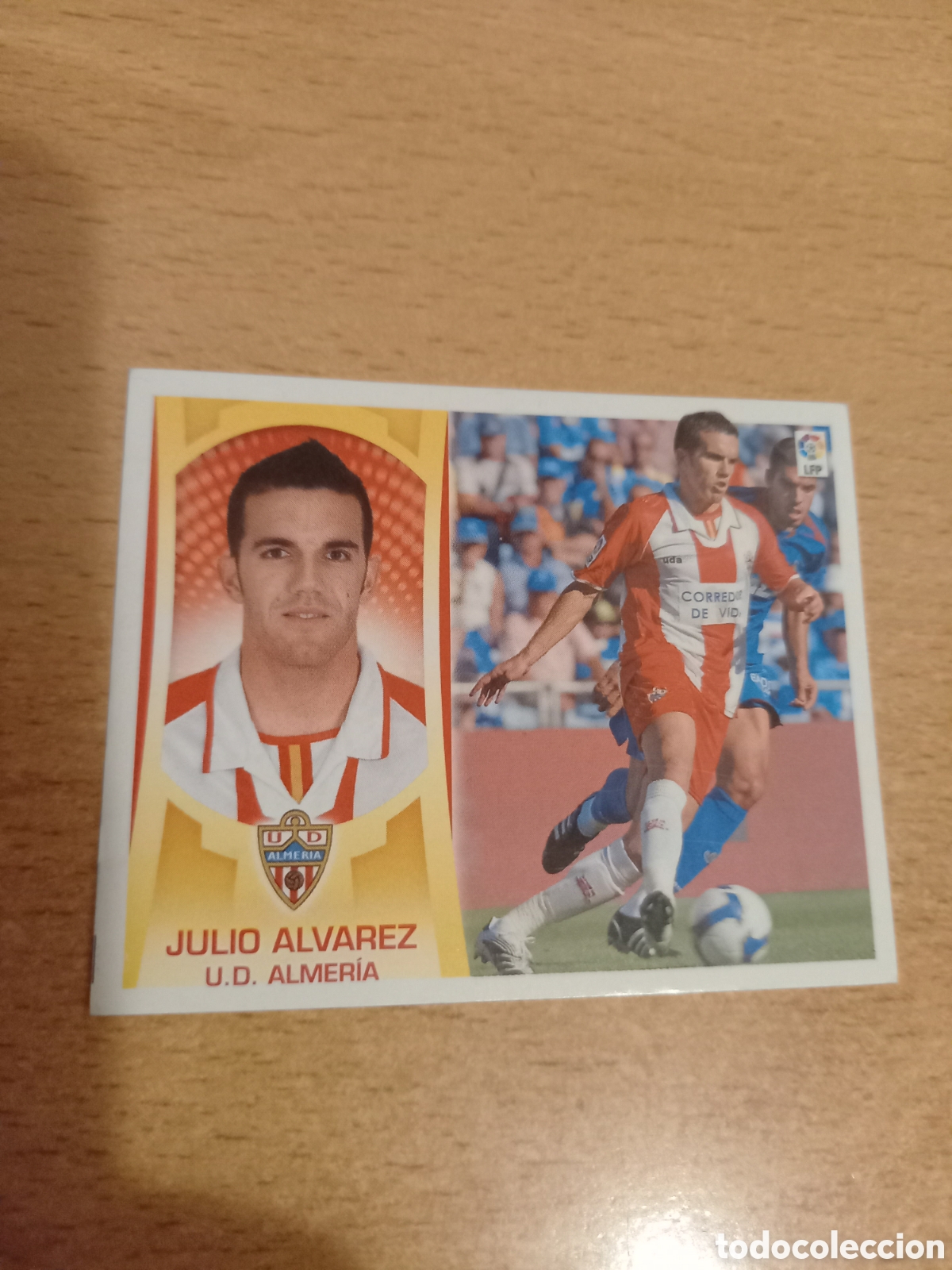 Figurine di Calcio: Julio &Aacute;lvarez baja Almer&iacute;a liga 2009 2010 09 10 ediciones este
