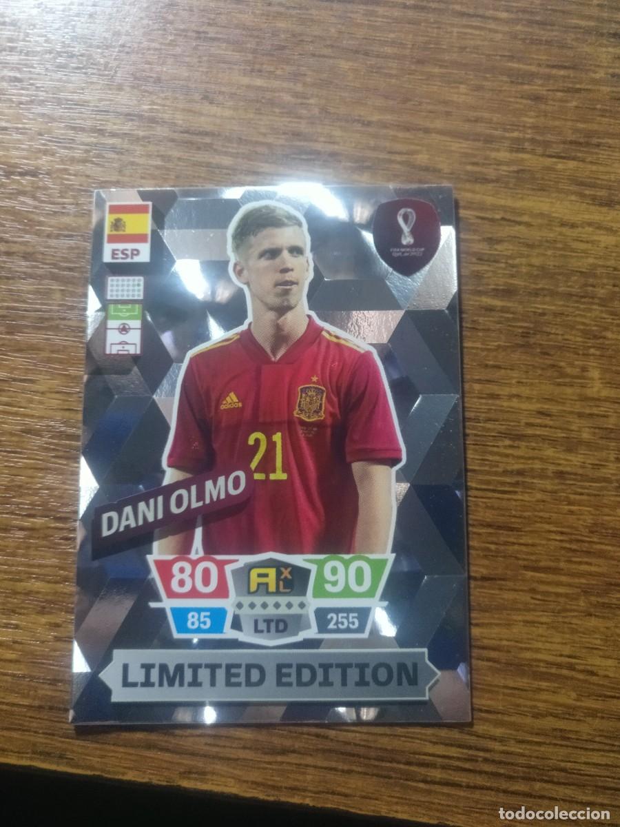 Cromos de F&uacute;tbol: Dani Olmo edici&oacute;n limitada Adrenalyn Qatar 2022 Espa&ntilde;a