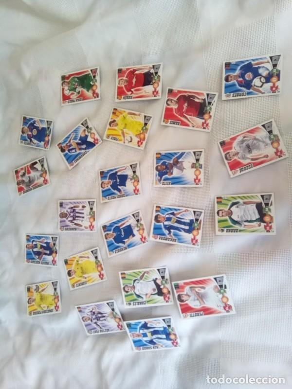 Cromos de F&uacute;tbol: LOTE DE 22 CROMOS ADRENALY 2009/10