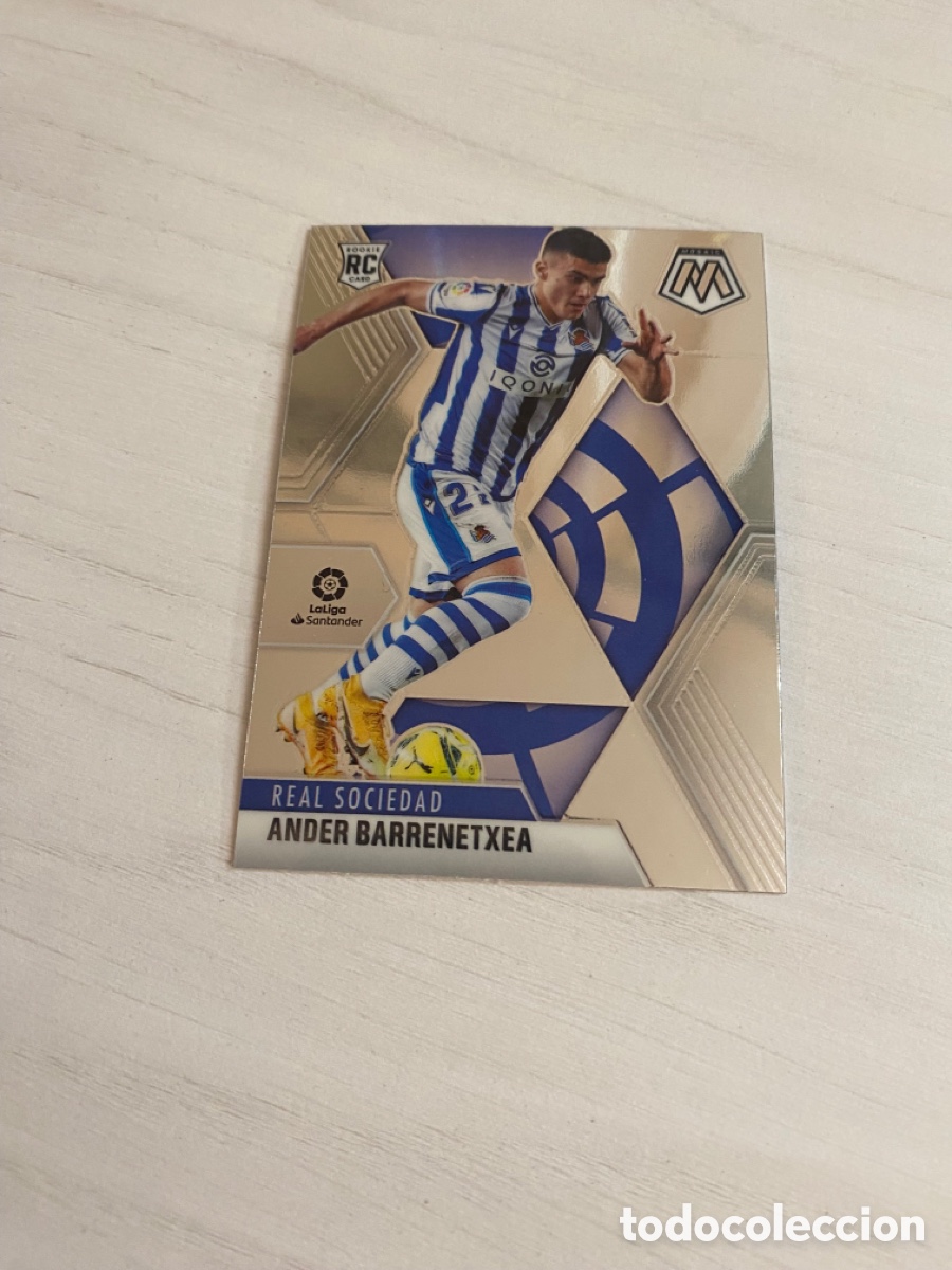 Figurine di Calcio: 52 ANDER BARRENETXEA REAL SOCIEDAD PANINI MOSAIC LA LIGA SOCCER 2020 2021 20 21 ROOKIE CARD