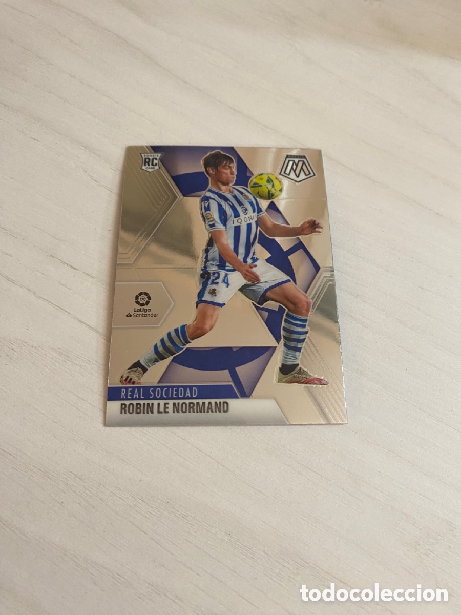 Figurine di Calcio: 54 ROBIN LE NORMAND REAL SOCIEDAD PANINI MOSAIC LA LIGA SOCCER 2020 2021 20 21 ROOKIE CARD