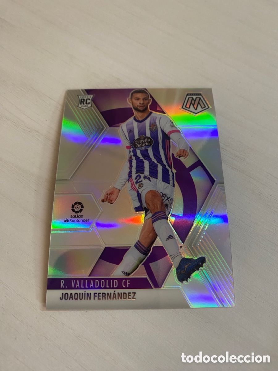 Figurine di Calcio: 89 JOAQUIN FERNANDEZ VALLADOLID PRIZM PANINI MOSAIC LA LIGA SOCCER 2020 2021 20 21 ROOKIE CARD