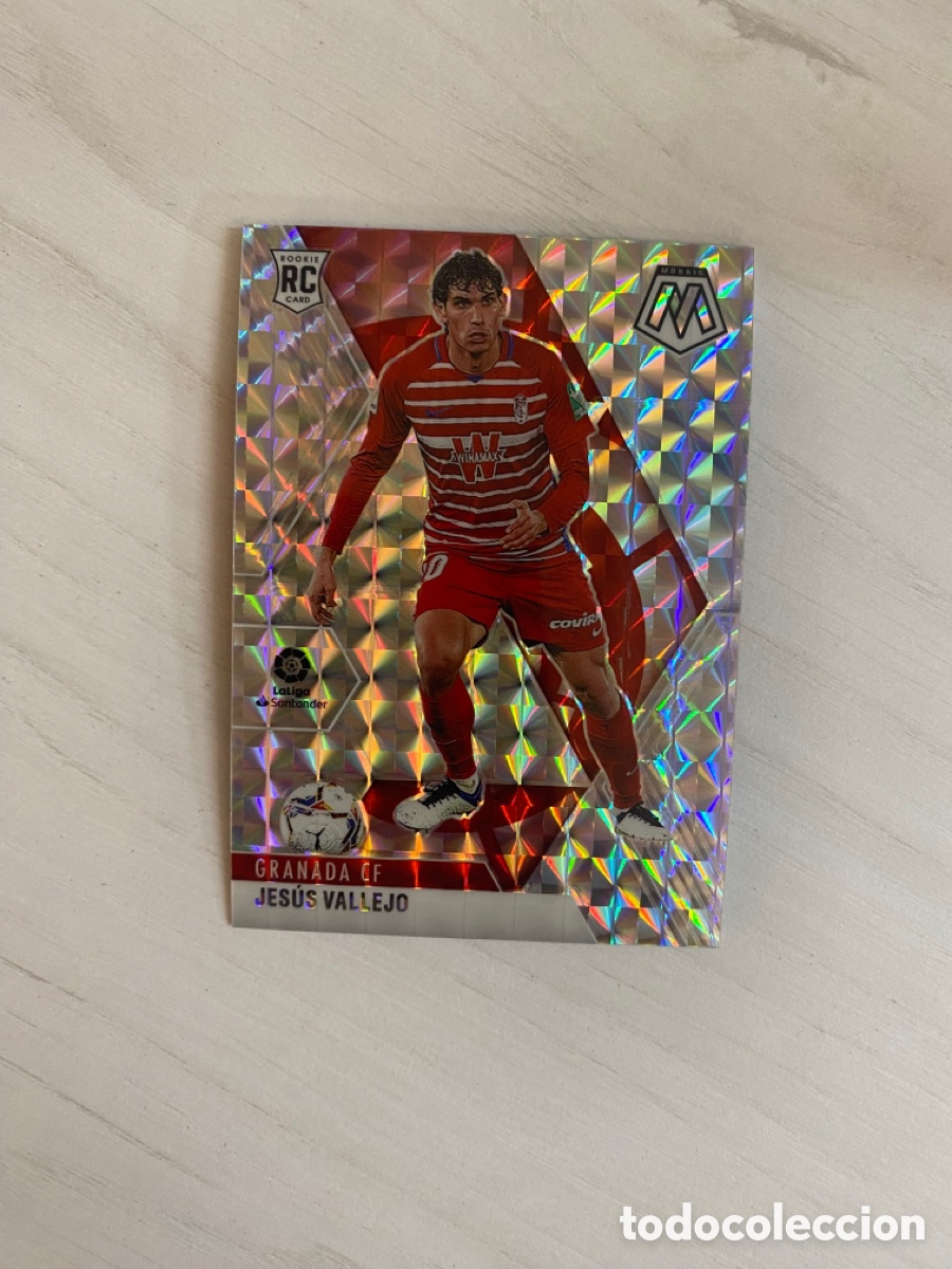 Cartes &agrave; collectionner de Football: 3 JESUS VALLEJO GRANADA SILVER PRIZM PANINI MOSAIC LA LIGA SOCCER 2020 2021 20 21 ROOKIE CARD