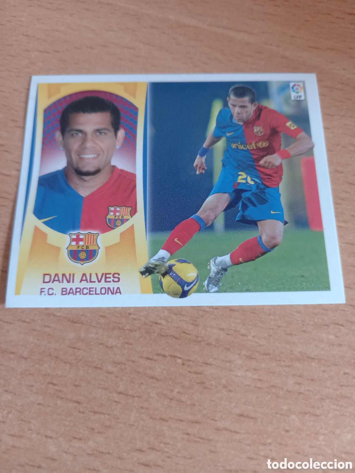 Cromos de Futebol: Dani Alves Barcelona liga 2009 2010 09 10 ediciones este