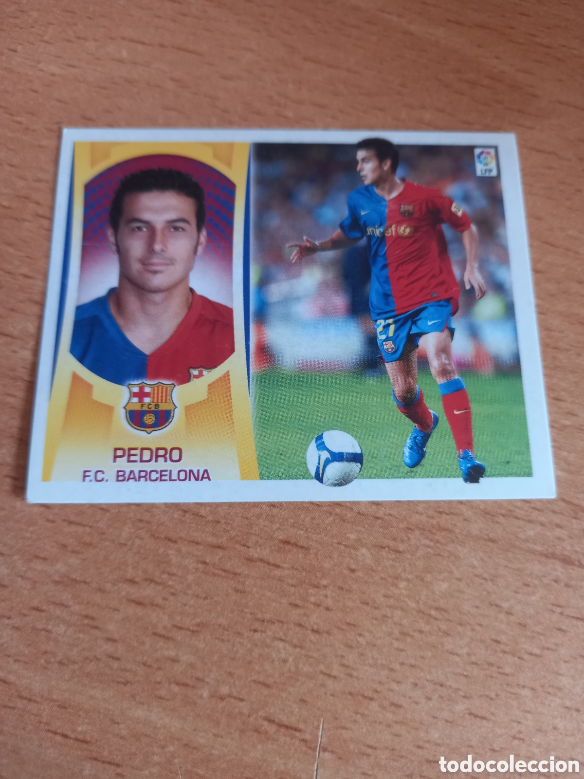 Figurine di Calcio: Pedro Barcelona liga 2009 2010 09 10 ediciones este