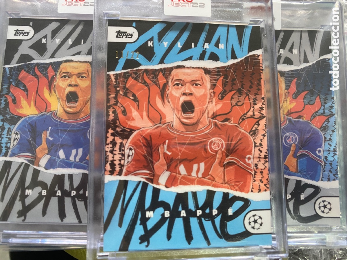 Cromos de f&uacute;tbol: Mbappe /22 Topps Project 22 - Foto 1