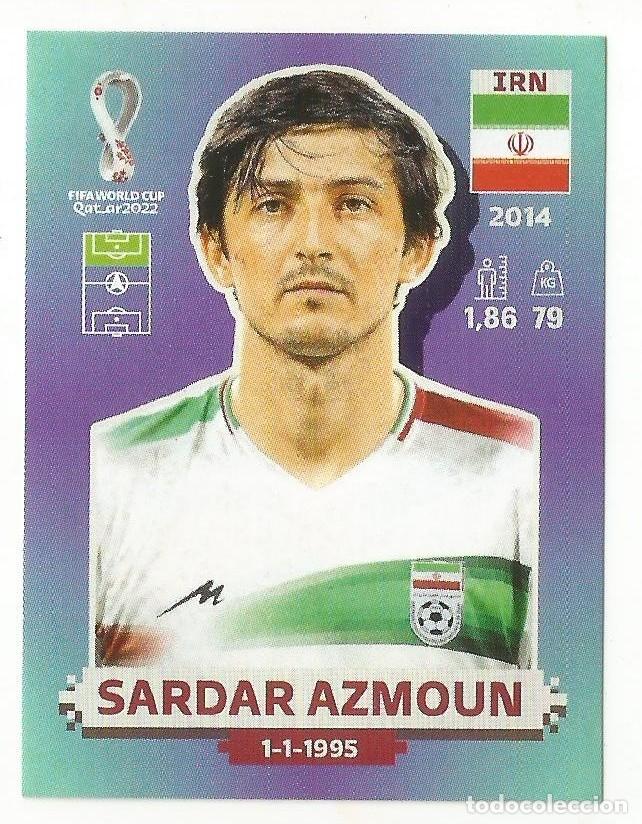 Cromos de Futebol: MUNDIAL QATAR 2022 - FIFA - PANINI - IRN18 - SARDAR AZMOUN