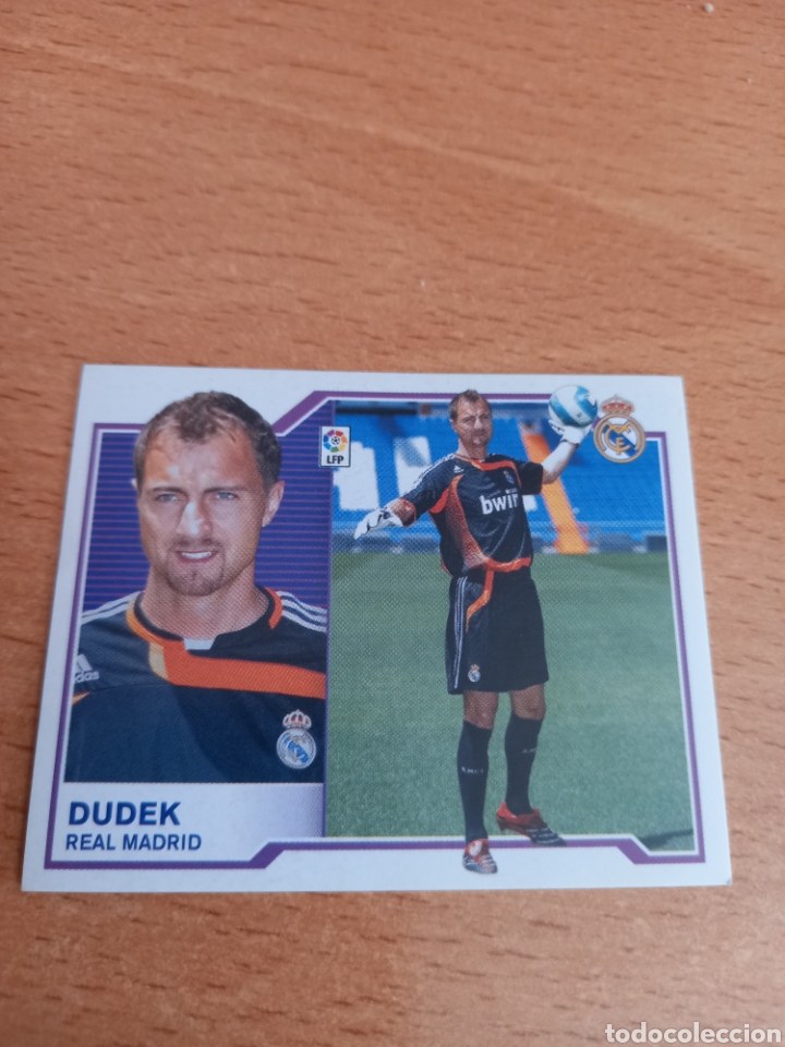 Fu&szlig;ball-Sticker: Dudek Real Madrid liga 2007 2008 07 08 ediciones este