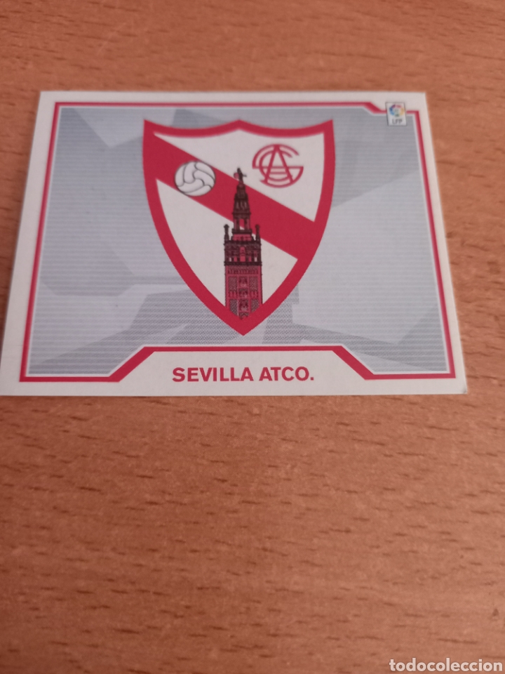 Cromos de F&uacute;tbol: Escudo Sevilla atletico liga 2007 2008 07 08 ediciones este