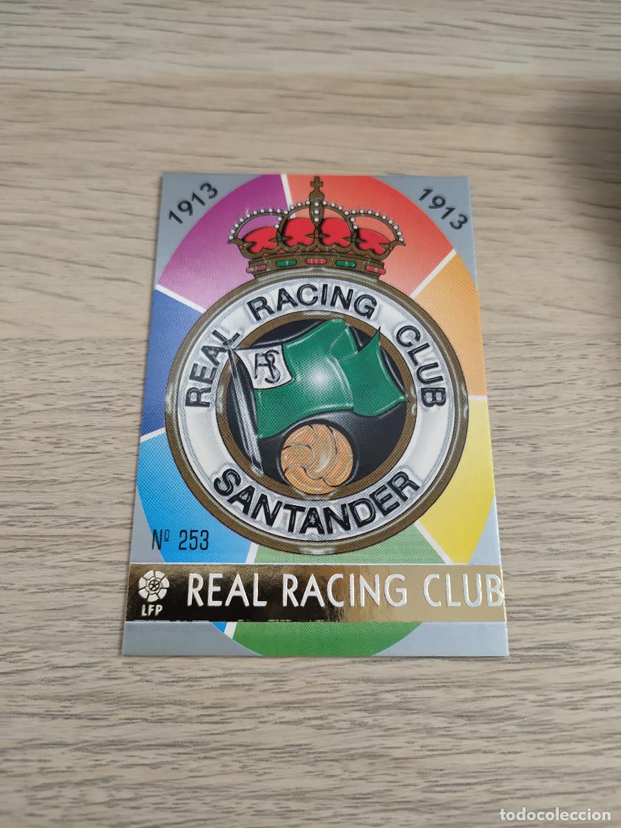 Cromos de F&uacute;tbol: ESCUDO N&ordm; 253 Mundicromo 97 98 Las Fichas de la Liga RACING