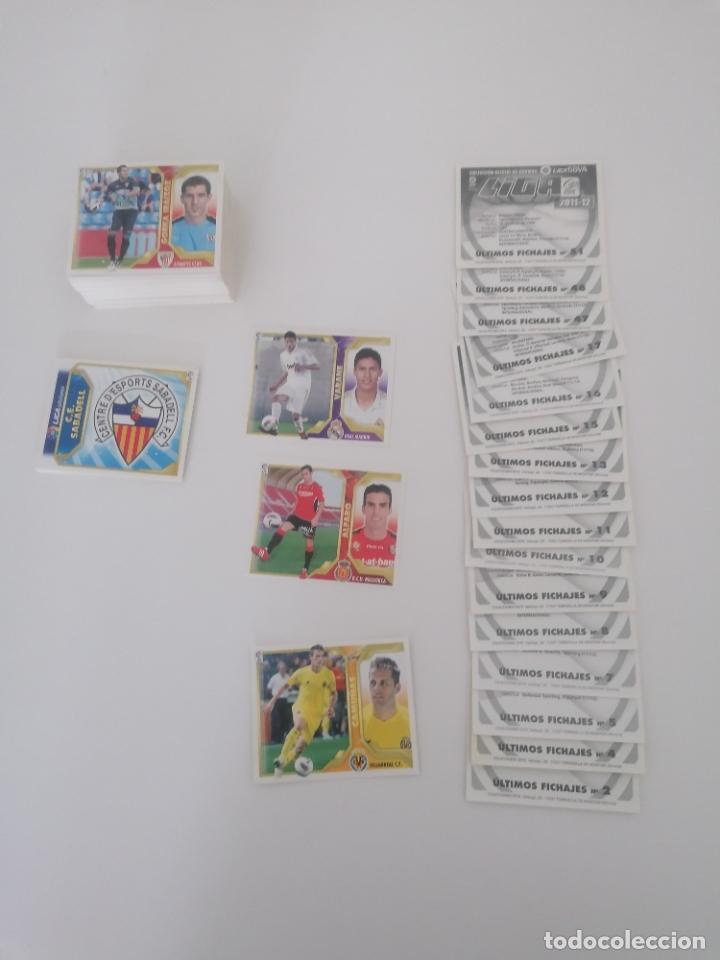 Cromos de f&uacute;tbol: Liga 2011 2012 este lote de 176 cromos sin repetir 11 12 cromos nuevos nunca pegados