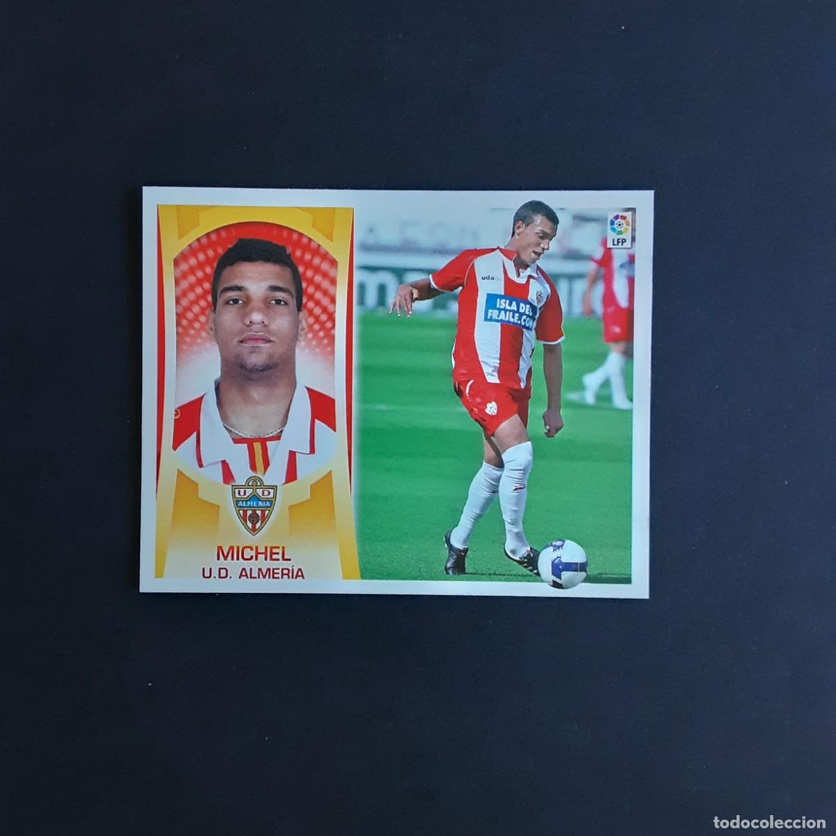 Cromos de f&uacute;tbol: CROMO FUTBOL LIGA 2009 2010 09 10 COLECCIONES ESTE PANINI N&ordm;3A MICHEL-ALMERIA NUNCA PEGADO