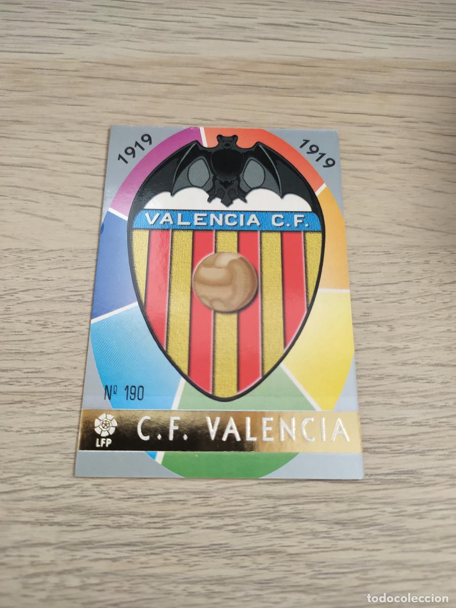 Cromos de Futebol: ESCUDO N&ordm; 190 Mundicromo 97 98 Las Fichas de la Liga VALENCIA