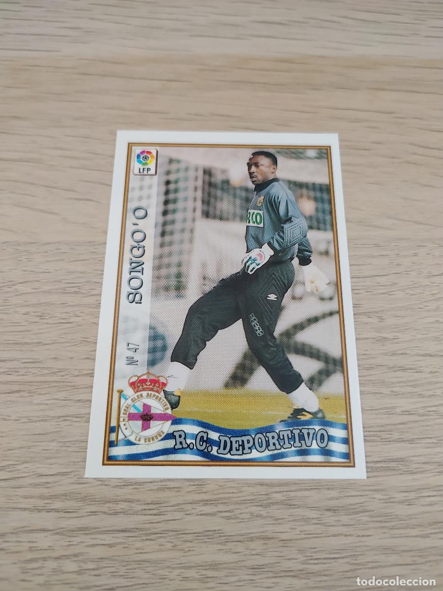 Fu&szlig;ball-Sticker: SONGO'O N&ordm; 47 Mundicromo 97 98 Las Fichas de la Liga DEPORTIVO
