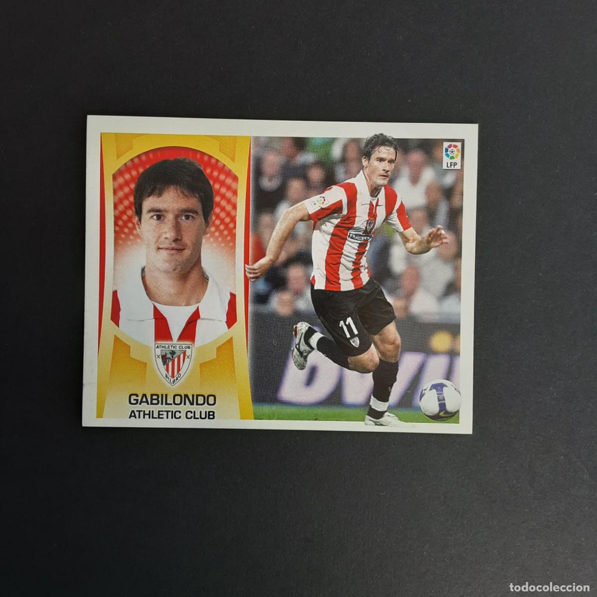 Cromos de f&uacute;tbol: CROMO LIGA 2009 2010 09 10 COLECCIONES ESTE PANINI N&ordm;10A GABILONDO-ATH.BILBAO NUNCA PEGADO