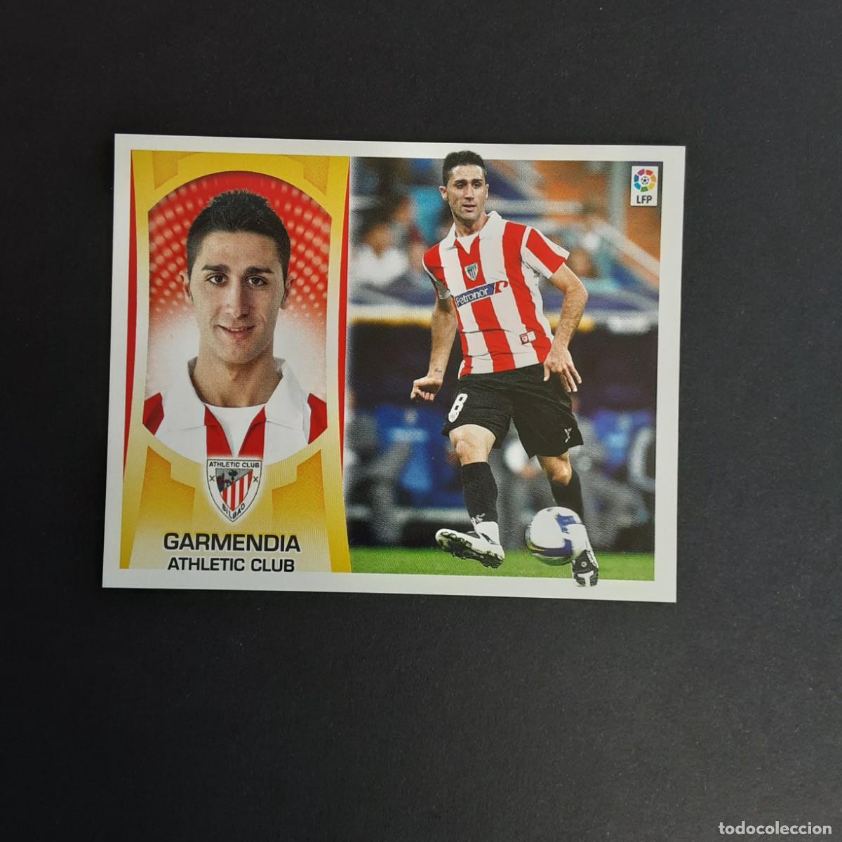 Cromos de f&uacute;tbol: CROMO LIGA 2009 2010 09 10 COLECCIONES ESTE PANINI N&ordm;10B GARMENDIA-ATH.BILBAO NUNCA PEGADO