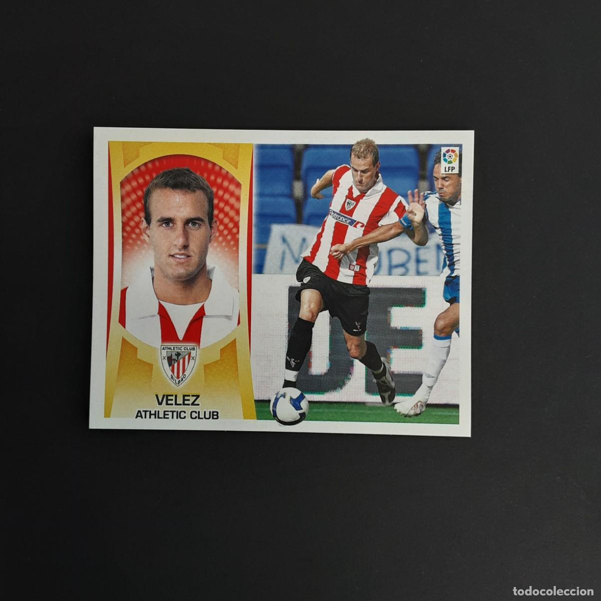 Cromos de f&uacute;tbol: CROMO LIGA 2009 2010 09 10 COLECCIONES ESTE PANINI N&ordm;14B VELEZ-ATH.BILBAO NUNCA PEGADO