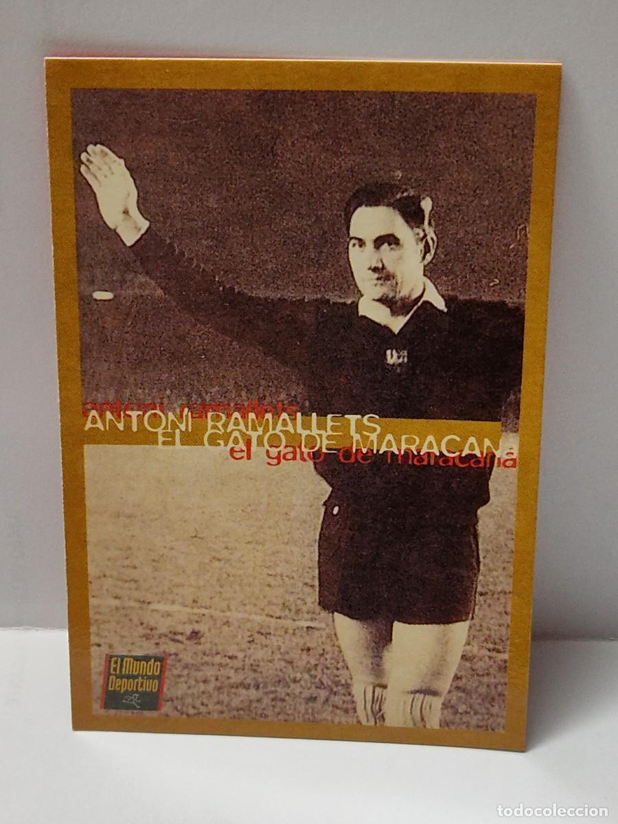 Figurine di Calcio: Cromo EL MUNDO DEPORTIVO 1995 - &Aacute;LBUM DE ORO DEL BAR&Ccedil;A- RAMALLETS EL GATO DE MARACANA
