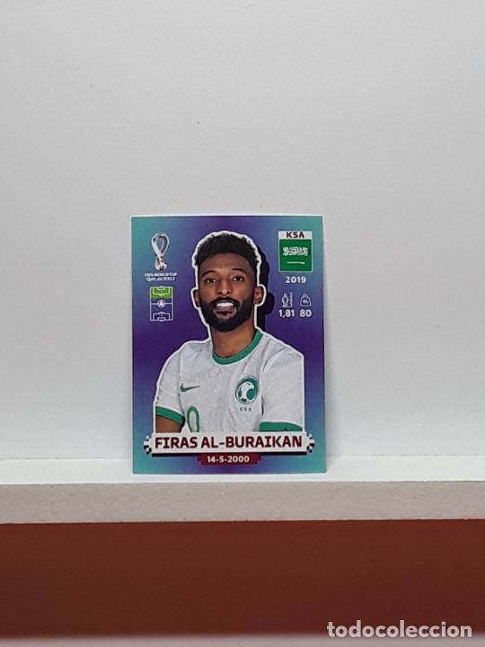 Cromos de Futebol: MUNDIAL 2022 WORLD CUP QATAR ALBUM PANINI LIGA N KSA18 KSA 18 SAUDI ARABIA SAFF FIRAS AL-BURAIKAN