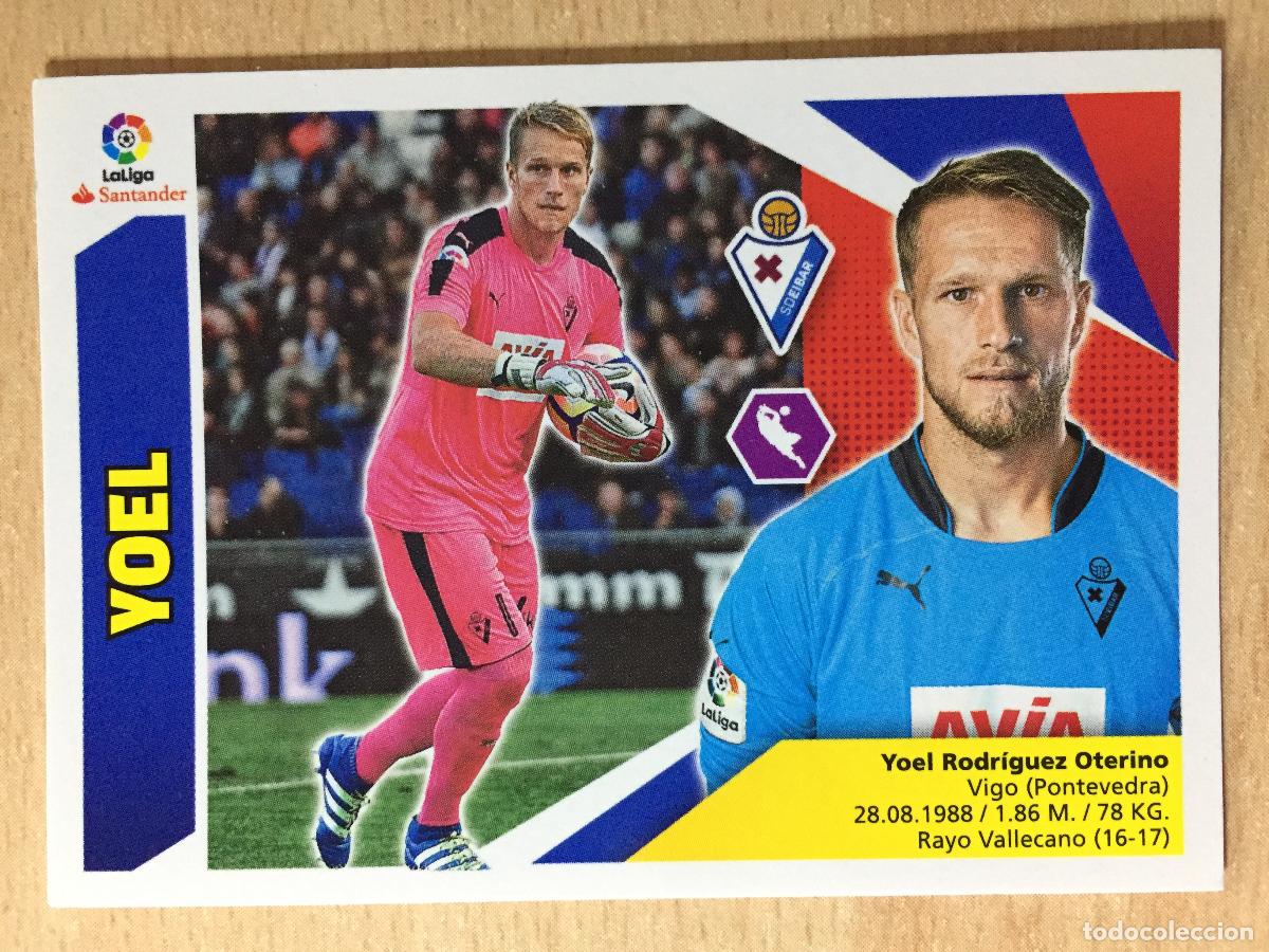 Cromos de f&uacute;tbol: 2017-2018 - 2 YOEL - SD EIBAR - ESTE - Foto 1