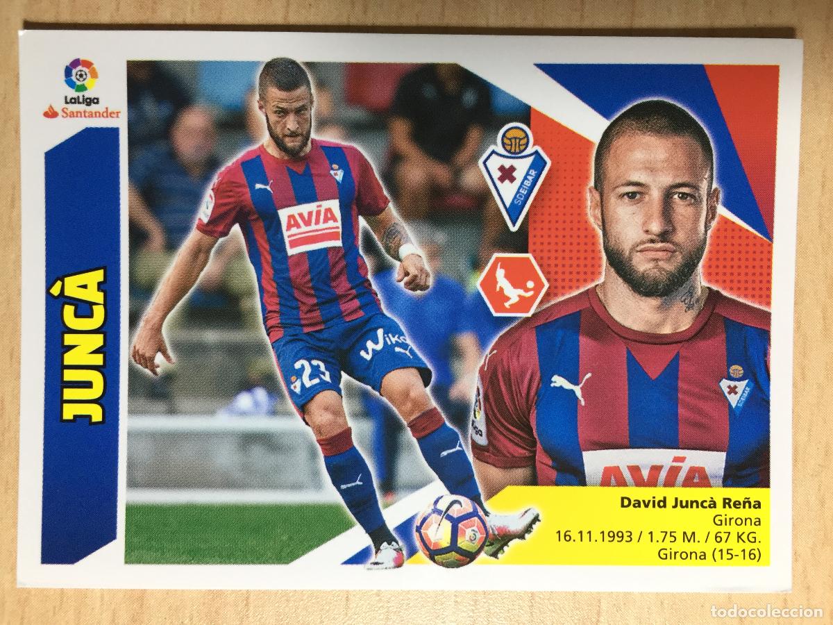 Cromos de f&uacute;tbol: 2017-2018 - 7B JUNCA - SD EIBAR - ESTE - Foto 1