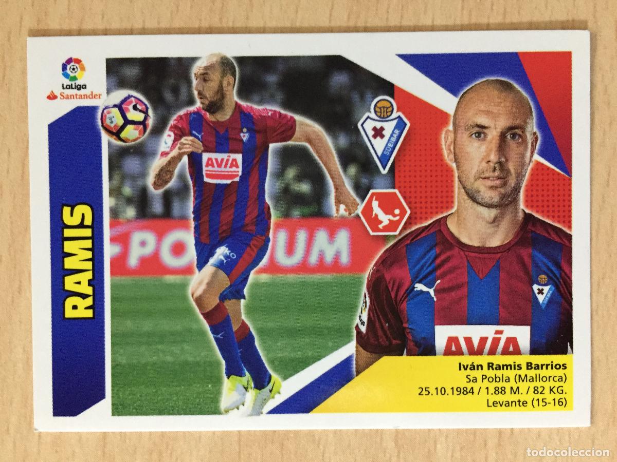 Cromos de f&uacute;tbol: 2017-2018 - 6 RAMIS - SD EIBAR - ESTE - Foto 1