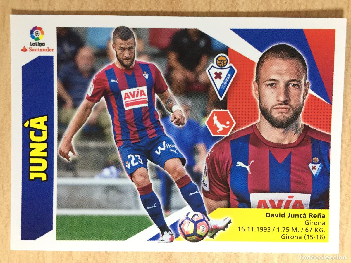 Cromos de f&uacute;tbol: 2017-2018 - 7B JUNCA - SD EIBAR - ESTE - Foto 1