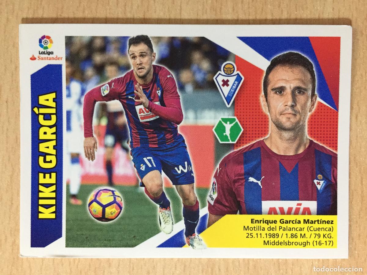 Cromos de f&uacute;tbol: 2017-2018 - 14 KIKE GARCIA - SD EIBAR - ESTE - Foto 1