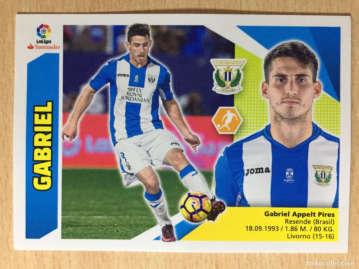 Cromos de f&uacute;tbol: 2017-2018 - 11 GABRIEL - CD LEGANES - ESTE - Foto 1
