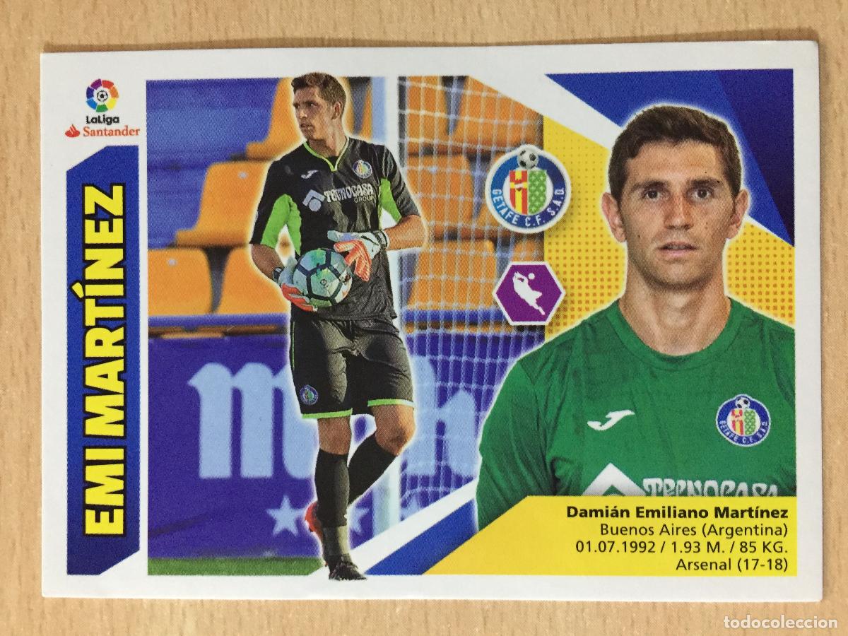 Cromos de f&uacute;tbol: 2017-2018 - 2 EMI MARTINEZ - GETAFE CF - ESTE - Foto 1