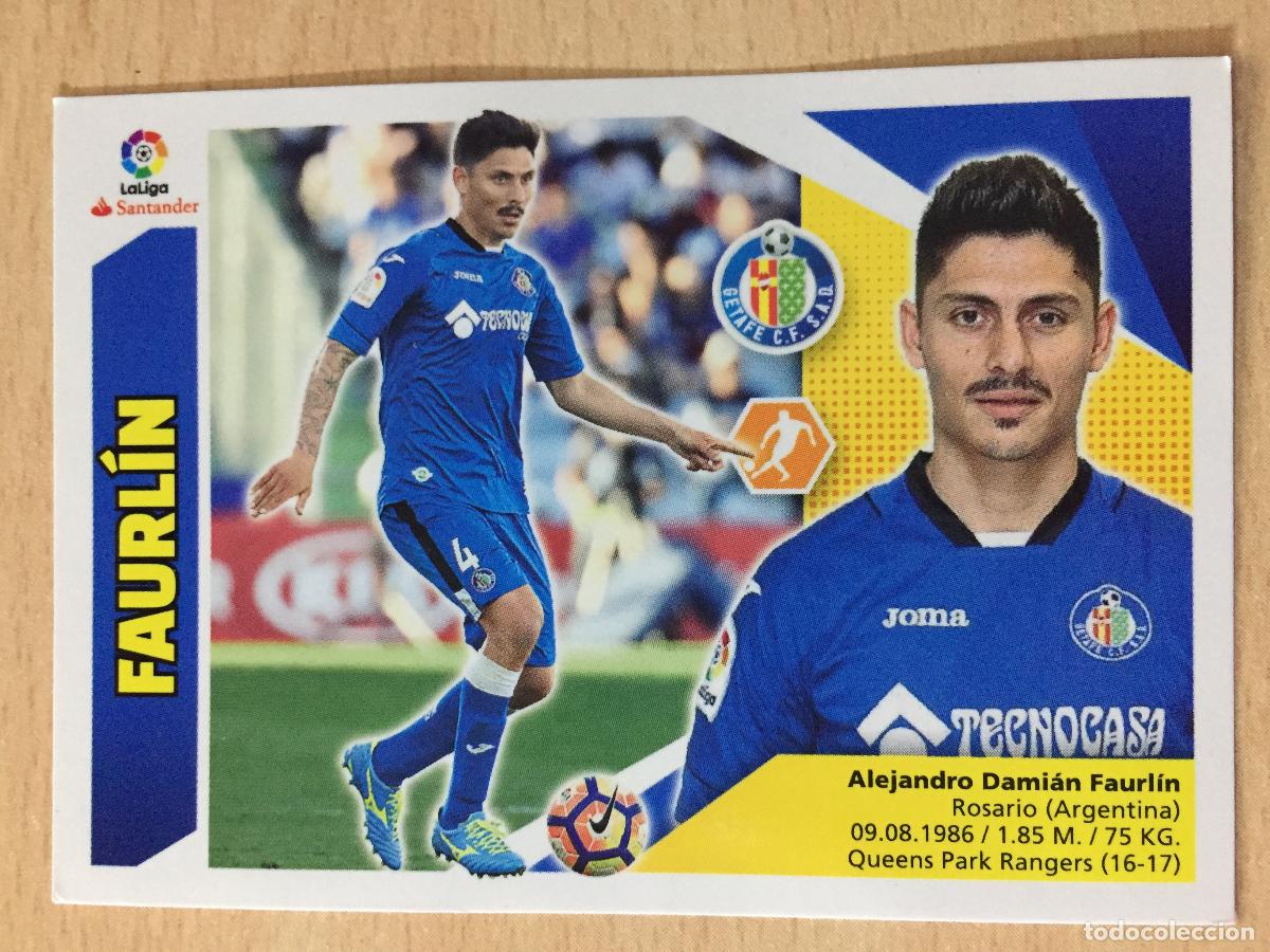 Cromos de f&uacute;tbol: 2017-2018 - 9 FAURLIN - GETAFE CF - ESTE - Foto 1