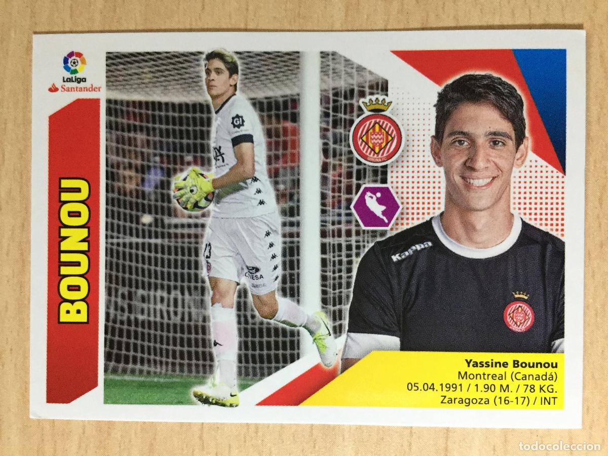 Cromos de f&uacute;tbol: 2017-2018 - 2 BOUNOU - GIRONA CF - ESTE - Foto 1